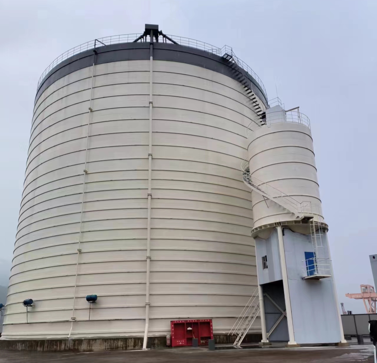 泗洪10万吨水泥钢板库