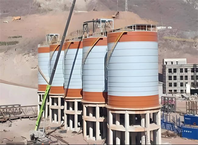 泗洪高架钢板仓